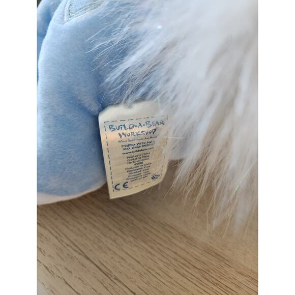 Build a Bear Disney Snow White's Palace Blue Bunny Rabbit Plush Stuffed Animal - Picture 4 of 9